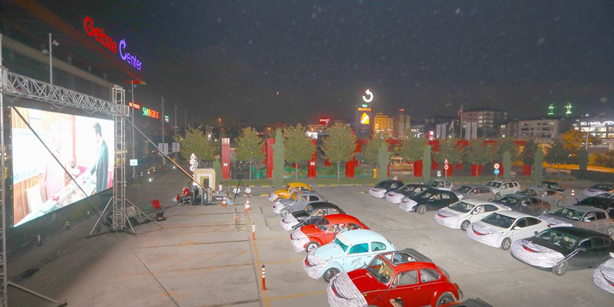 Gebze Center’da  ‘Arabalı Açık Hava Sineması Günleri Tamamlandı