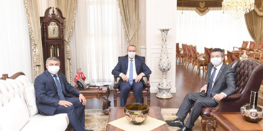 Vali Yavuz’a hayırlı olsun ziyareti