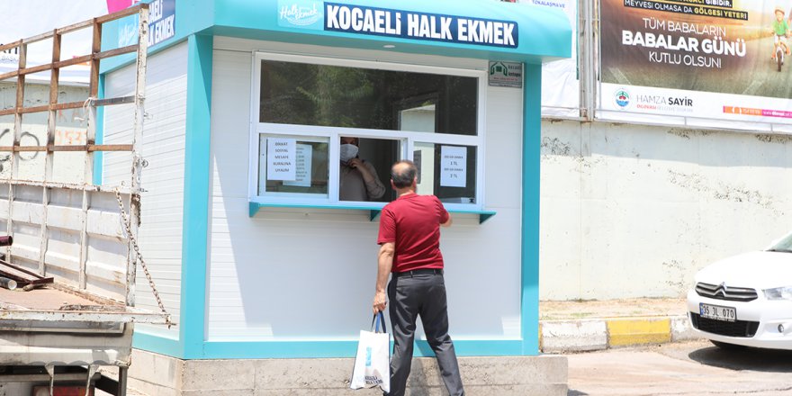 Dilovası’nda halk ekmek satışı başladı!