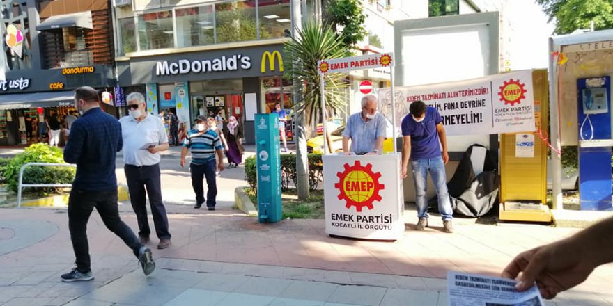 EMEP, kıdem tazminatı çalışmasını sürdürüyor