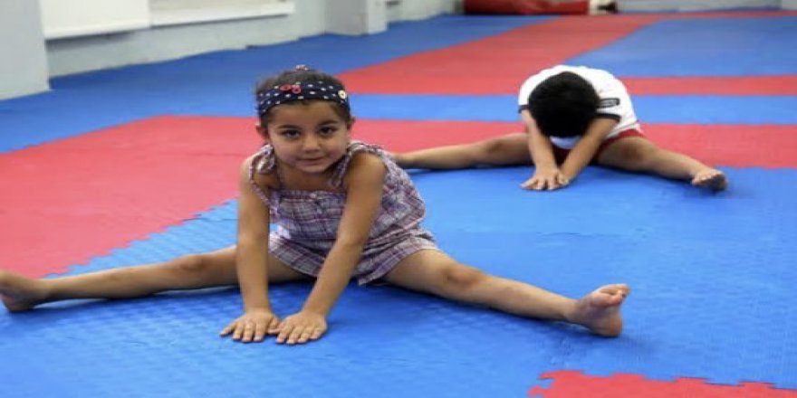 Cimnastikler start verdi