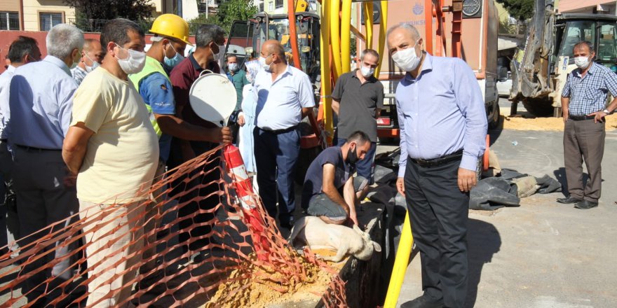 Büyükgöz’e doğalgaz teşekkürü