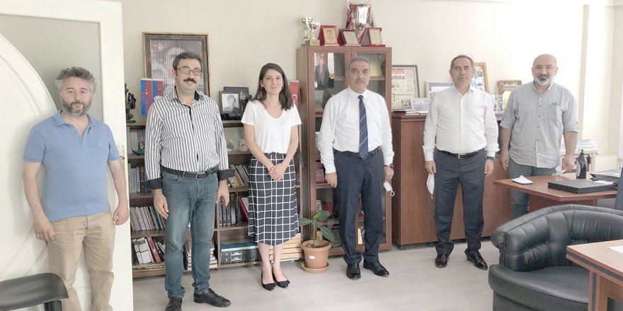 DEVA Partisinden gazetemize ziyaret