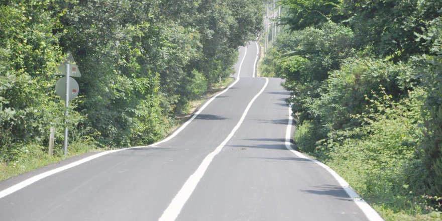 Köy yolları artık daha konforlu