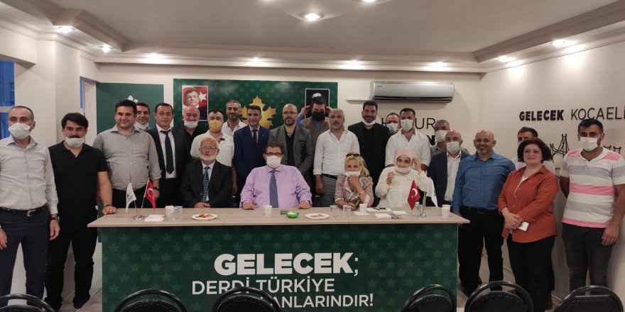 Gelecek Partisi Kocaeli’de Kongre startı Gebze’den