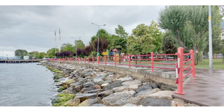 Sahil Parkı yenileniyor