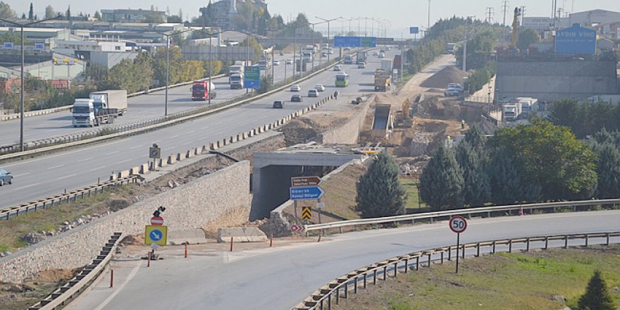 Gebze’de bu yolda çalışma var