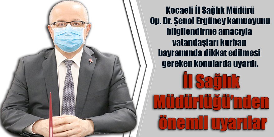 İl Sağlık Müdürlüğü’nden önemli uyarılar