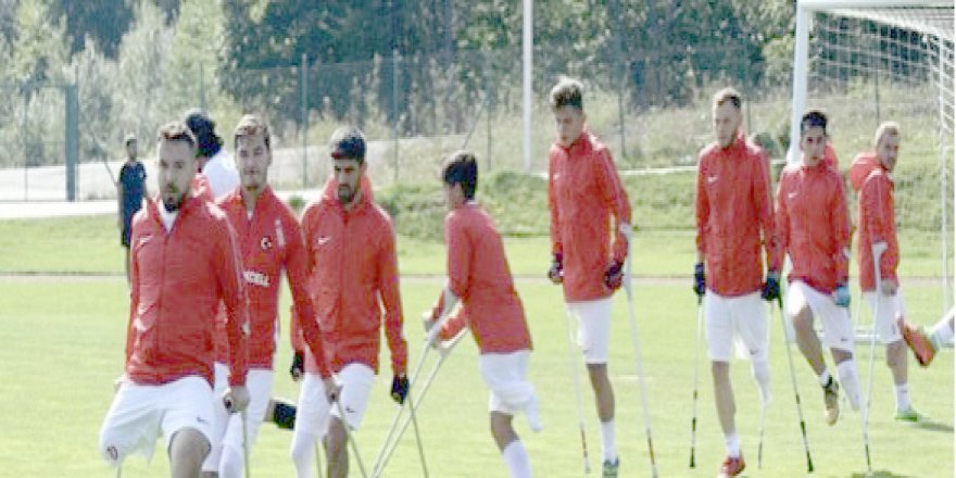 Ampute milli futbol takımı antrenmanlara başlıyor