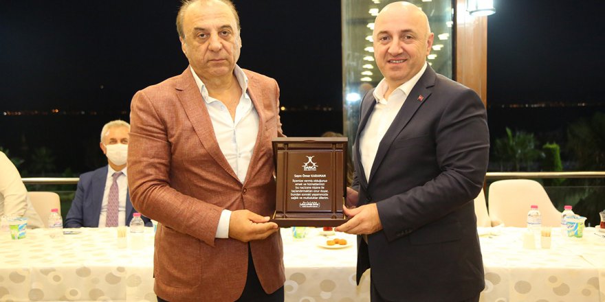 Kaymakam Karaman’a veda ettiler