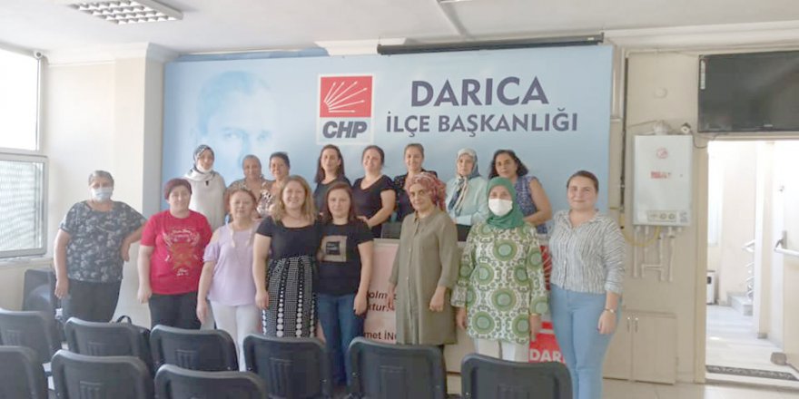 CHP Darıca’da kadınlar kaynaştı