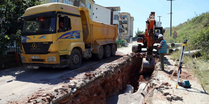 Altyapı hatlarında yenileme
