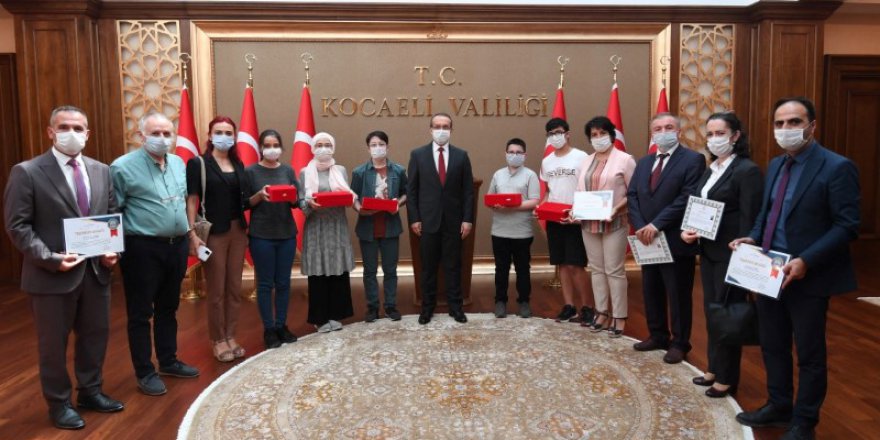 LGS şampiyonları ödüllendirildi