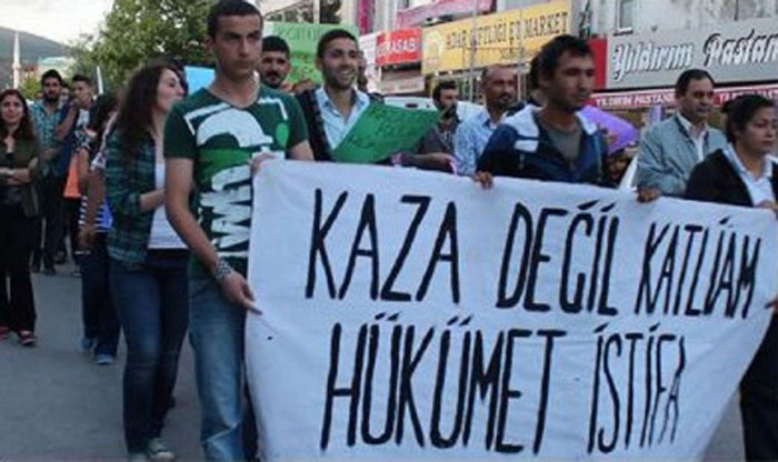 Yenikentliler Soma için yürüdü