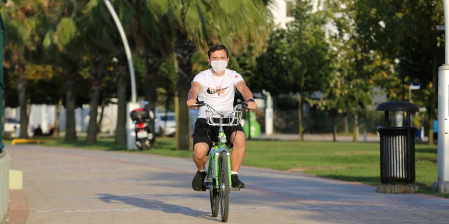 Salgında en çok bisiklet tercih edildi