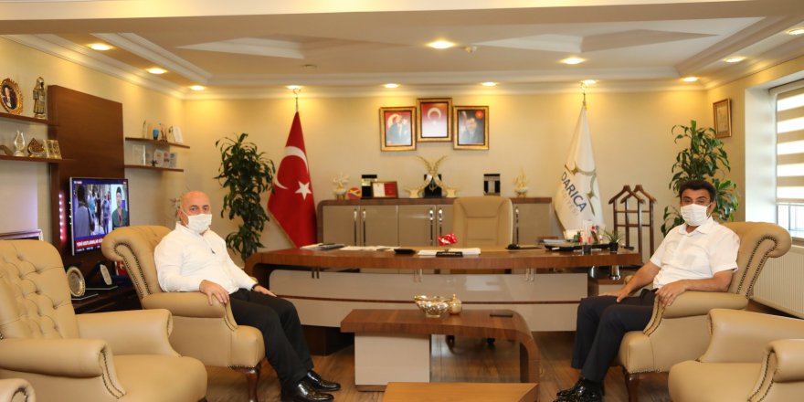 Başkan Bıyık, Kaymakam Kara’yı ağırladı