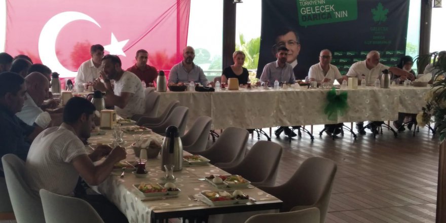 Gelecek Partisi Darıca kahvaltıda buluştu