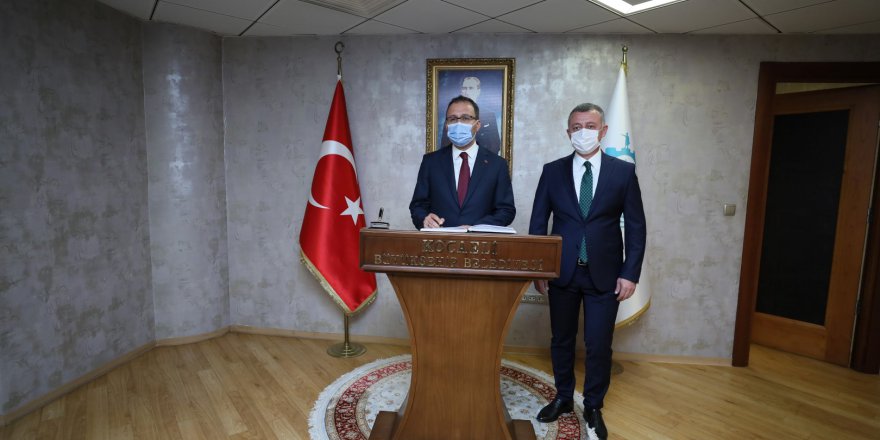 Bakan Kasapoğlu’ndan Büyükakın’a ziyaret