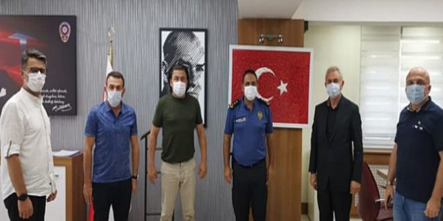 Polis derneğinden Müdüre ziyaret