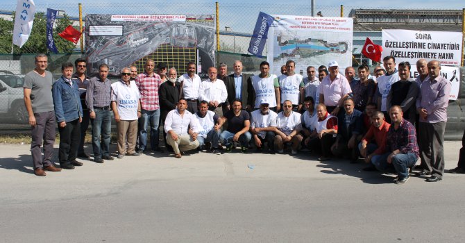 Liman-İş’e destek ziyaretleri devam ediyor