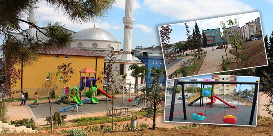 Gebze’de Parklara Yenileri Ekleniyor