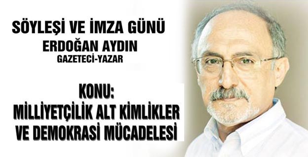 Yazar Aydın, Gebze’de söyleşi yapacak