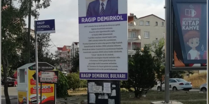 Ragıp Demirkol’da pano yenilendi