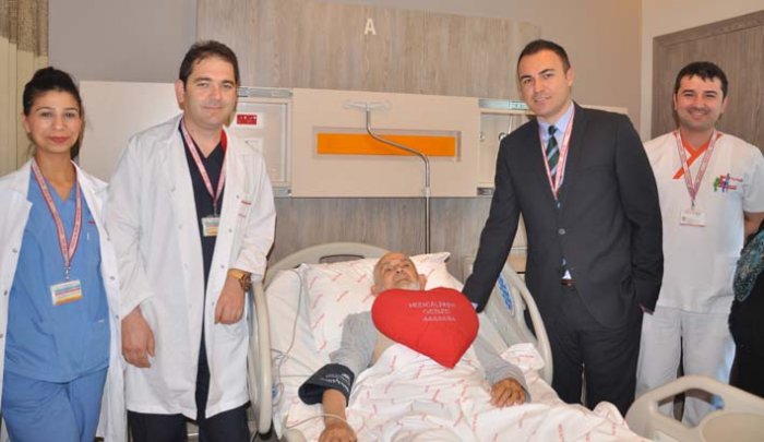 O artık Medical Park Gebze Hastanesi’nin de Pamuk Dedesi