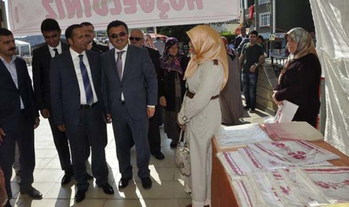 Toltar’dan Hayır Çarşısı kermesine ziyaret