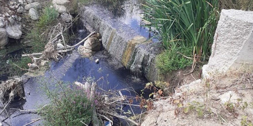 Dereyi kirleten fabrikaya 177 bin lira ceza