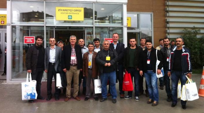 İnşaat Mühendisleri 37.Yapı Fuarı’ndaydı