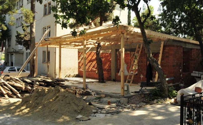 Cami derneğinden kaçak inşaat