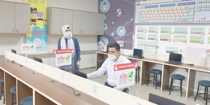 Çayırova’da  36 Eba Destek Noktası