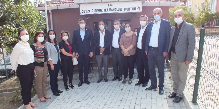 CHP Kocaeli  Gebzelileri dinledi