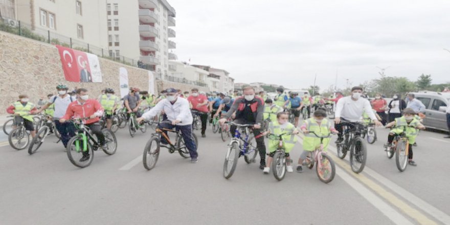 Pedallar sağlık için çevrildi