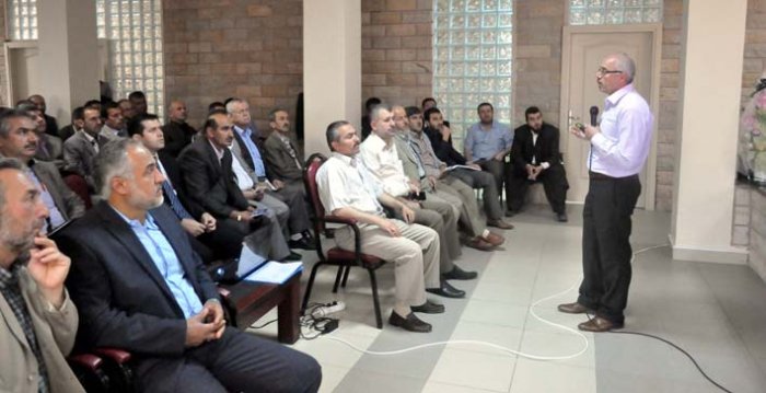 İSU din görevlilerine suyun durumu ve kuraklığı anlattı