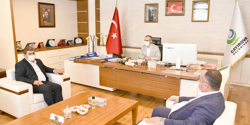 Çiftçi, AK Parti ve MHP'yi ağırladı