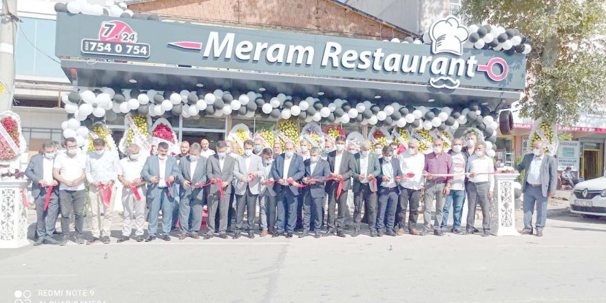 Meram Restaurant’a görkemli açılış