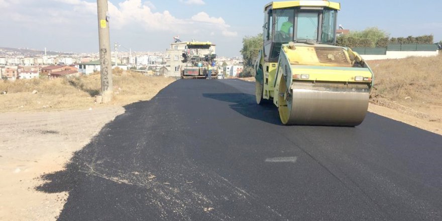 Darıca’da asfalt ve parke çalışmaları