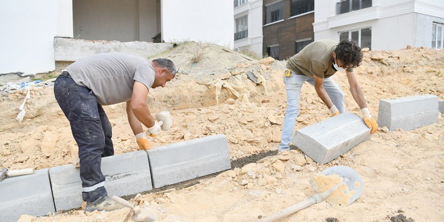 Çayırova’da üstyapı çalışmaları