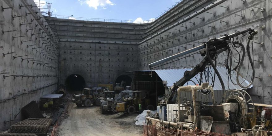 Metro çalışmaları  gece panik yaratıyor