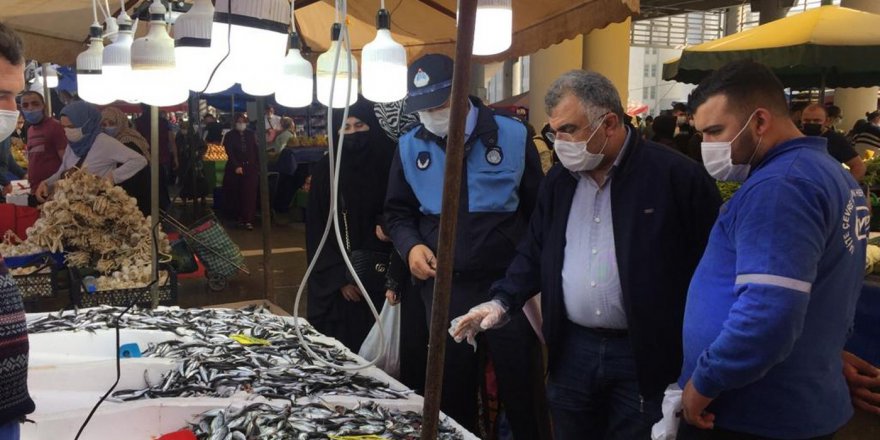 Zabıta balıkçıları denetledi