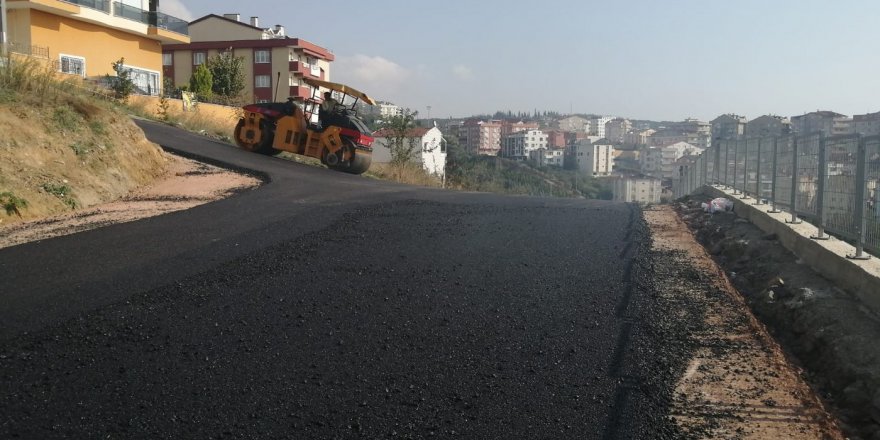 Fen işlerinden asfalt çalışmaları