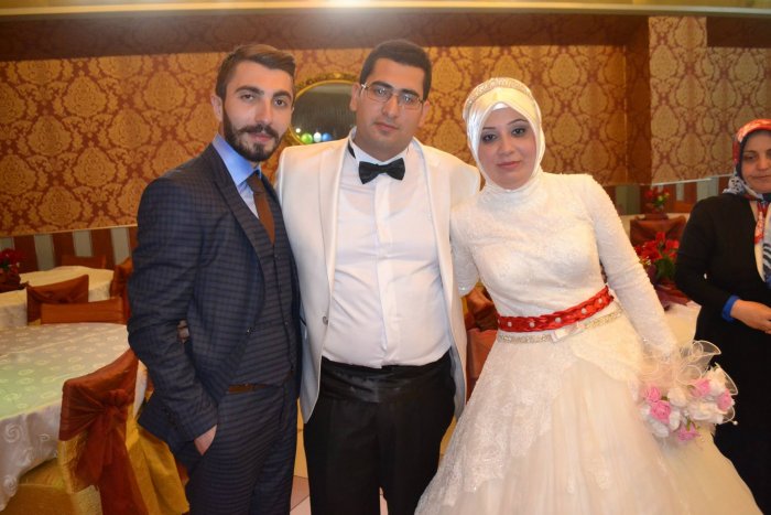 Recep ile Vahide dünya evine girdi