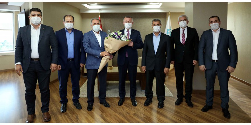 Büyükakın, BEMBİRSEN yönetimini konuk etti