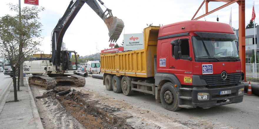 Dilovası’nda içme suyu hattı yenileniyor