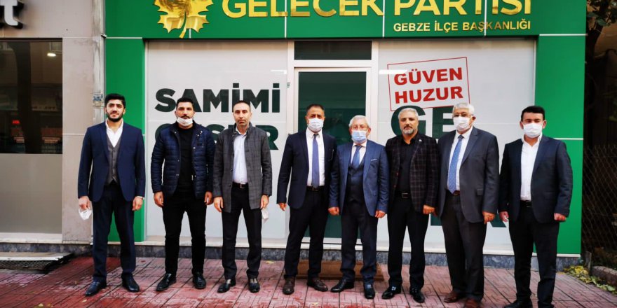 Mehmet Emin Akın’dan  Gelecek Partisi’ne ziyaret