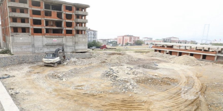 Diliskelesi halı saha inşaatı başladı