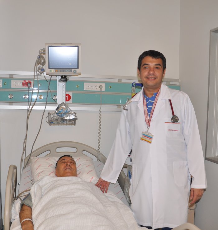 Medıcal Park Gebze’ye geldi bacağı kesilmekten kurtuldu