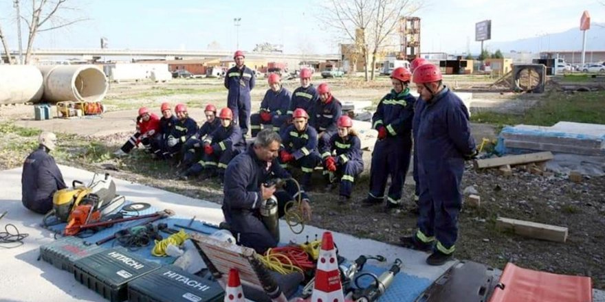 Arama kurtarma eğitimi verildi